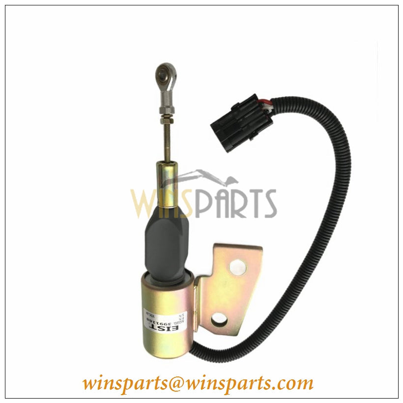 3991168 Cummins Fuel Pump Solenoid 24V Shutoff Stop Solenoid 4BT 3.9L B Tier 2