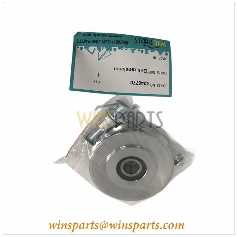 4346770 Idler Pulley Engine A C Belt Hitachi EX100M-5 EX130H-5 EX160LC-5 ZX210-3