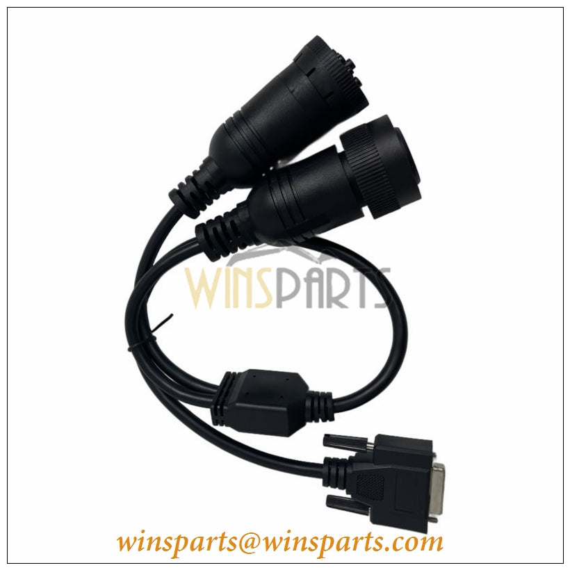 457-6114 4576114 Caterpillar 14-Pin Data Link Cable ET3 Diagnostic tool for most Cat excavators machines
