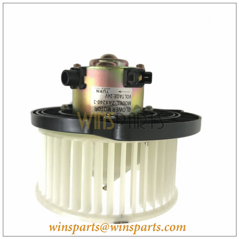 4719162 Blower Motor Heater A C Blower Motor Hitachi ZX140W-3 ZX200-3 ZX240-3 ZX330-3