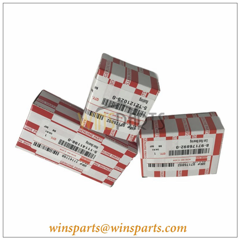 Isuzu 5-12121029-0 5121210290 RING SET PISTON STD 