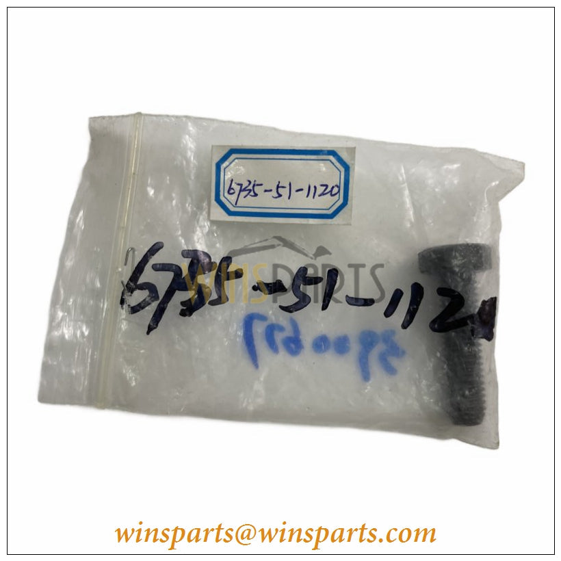 6735-51-1120 Komatsu Oil Pump Assembly PC200-7 6D102 Engine 