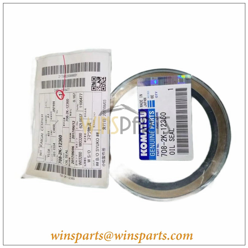 708-2K-12360 Komatsu Oil Seal PC400-7 PC450-7