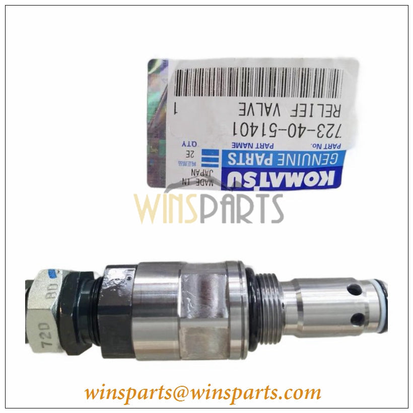 723-40-51401 Komatsu Control Valve PC400-6 PC450-6