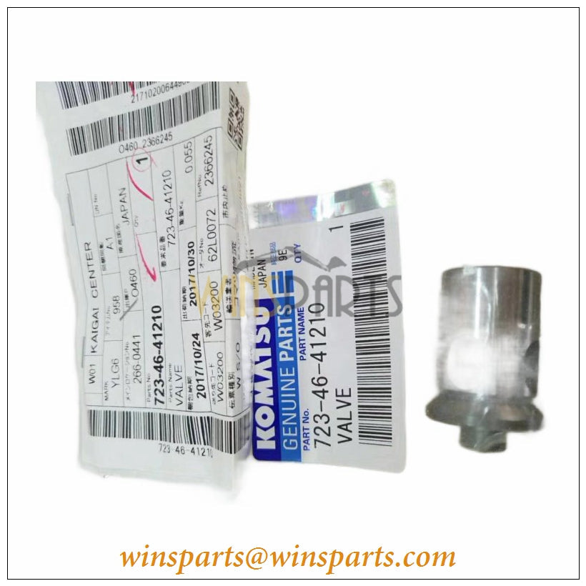 723-46-41210 Komatsu Valve Assembly PC400-6 PC450-6