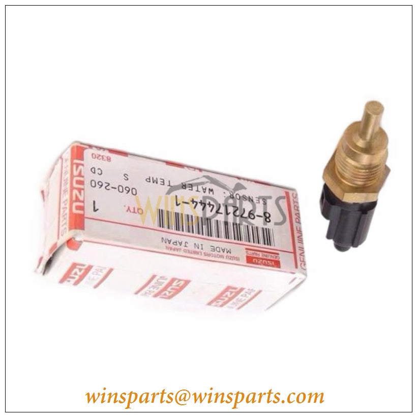 Isuzu 8-97217444-1 8972174441 6HK1 Engine Water Temperature Sensor