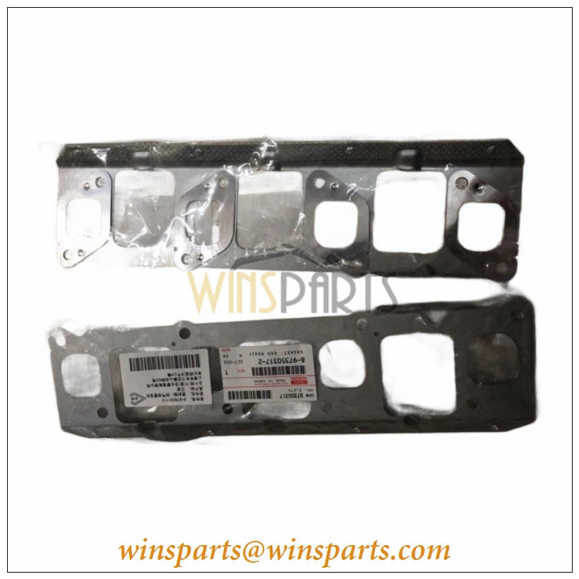 Isuzu 8-97350317-2 8973503172 4JG1 Exhaust Manifold Gasket