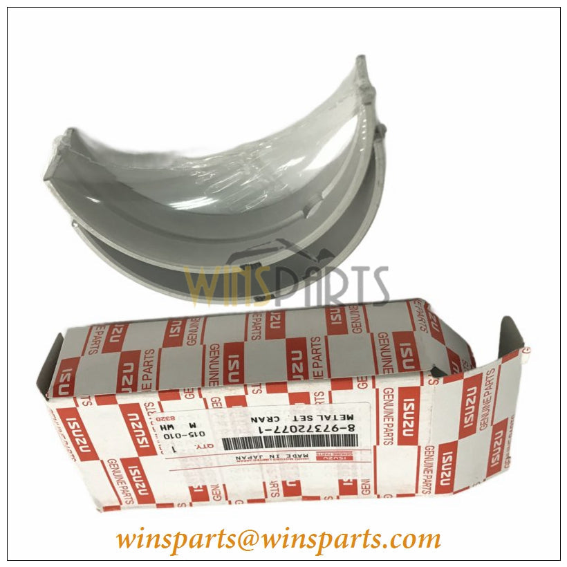 Isuzu 8-97372077-0 8973720770 4HK1 6HK1 Crankshaft Main Bearing Set STD 