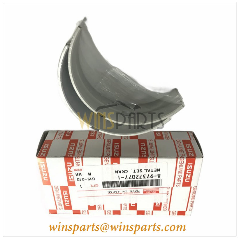 Isuzu 8-97372077-1 8973720771 4HK1 6HK1 Connecting Rod Bearing Set STD 