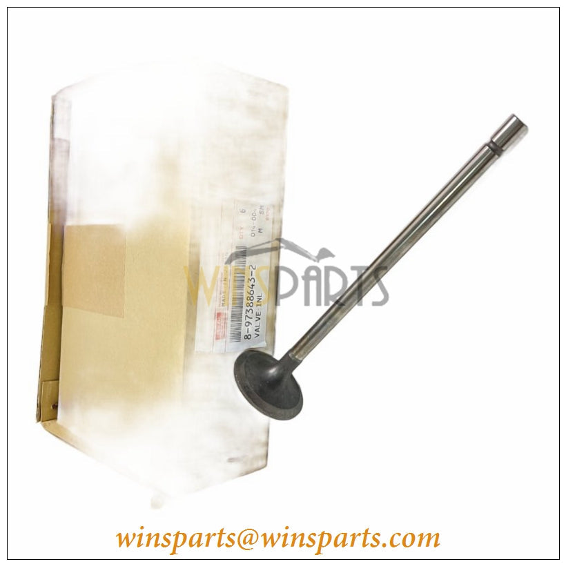 Isuzu 8-97388643-2 8973886432 6UZ1 Camshaft Intake Valve