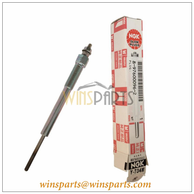 Isuzu 8-97600096-2 8976000962 4HK1 6HK1 Glow Plug