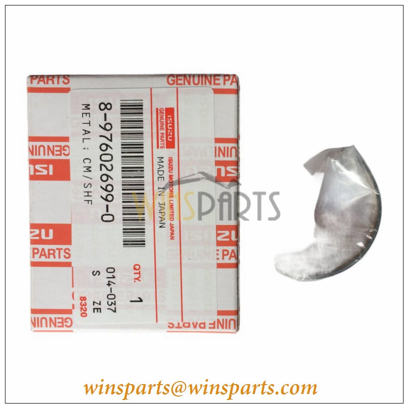 Isuzu 8-97602699-0 8976026990 4HK1 6HK1 Camshaft Bearing Set Metal Bush 