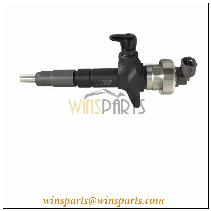 Isuzu 8-98011604-5 8980116045 4JJ1 Fuel Injector Assembly Common Rail 