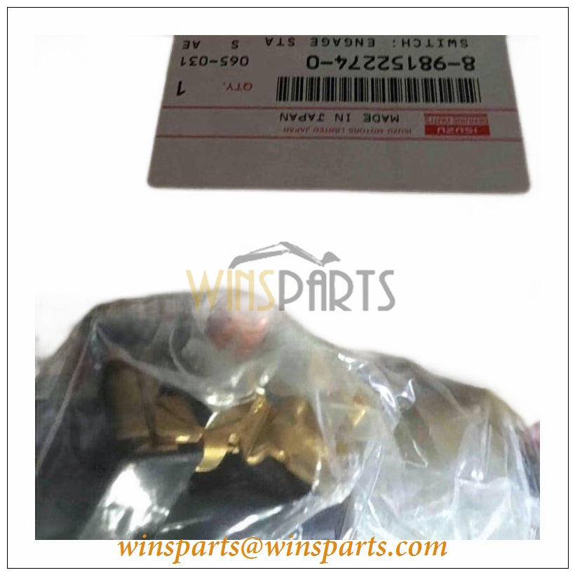 Isuzu 8-98152274-0 8981522740 4HK1 6HK1 Engine Fuel Rail Common Rail 