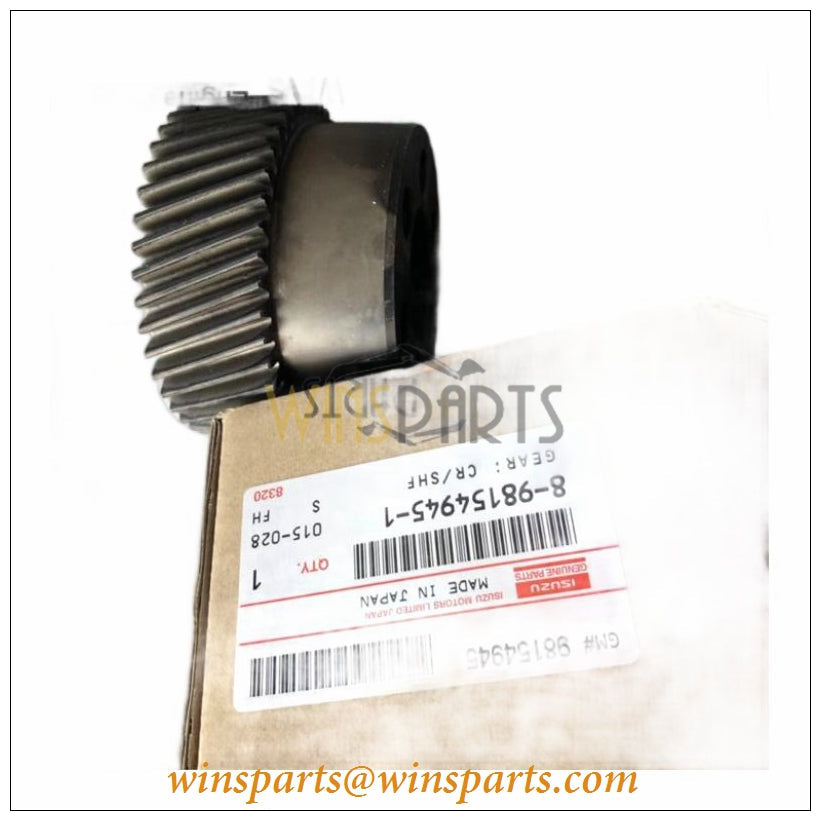 Isuzu 8-98154945-1 8981549451 4JJ1 Engine Crankshaft Gear