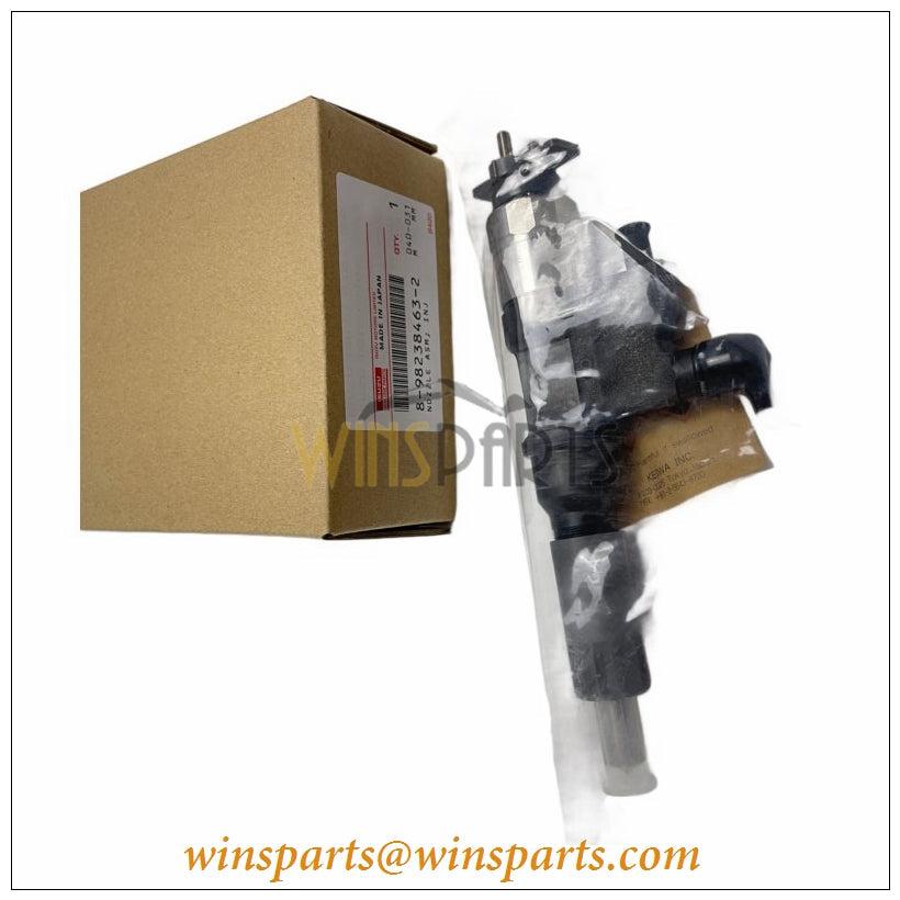 Isuzu 8-98238463-1 8982384631 4HK1 6HK1 Engine Fuel Injector Common Rail 