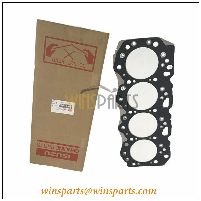 Isuzu 8-98241038-0 8982410380 4JJ1 Engine Cylinder Head Gasket