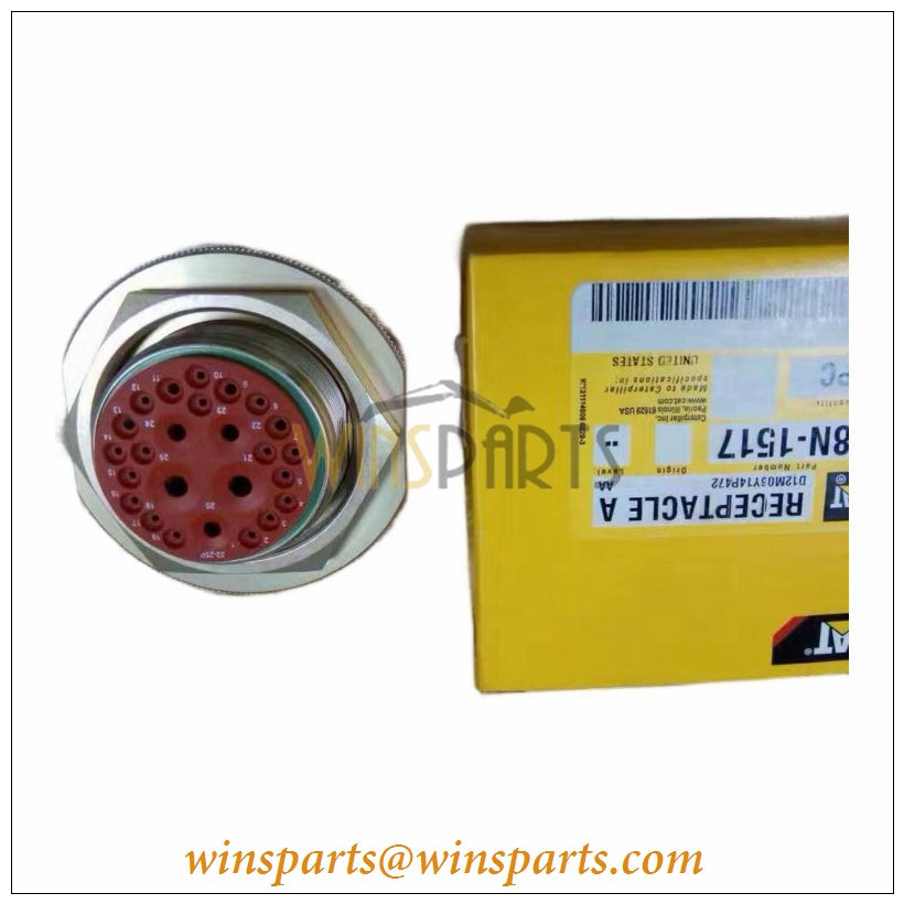 Isuzu 8N-1517 8N1517 25 Pin Electrical Connector Receptacle Assembly