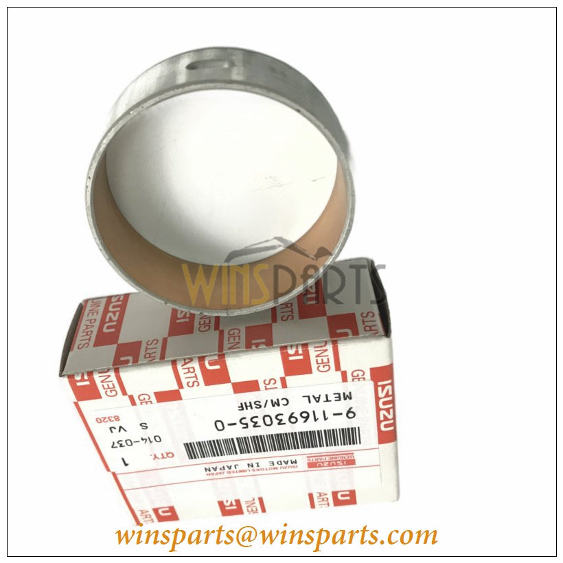 Isuzu 9-11693035-0 9116930350 6BD1 6BG1 Engine Camshaft Bearing Metal 