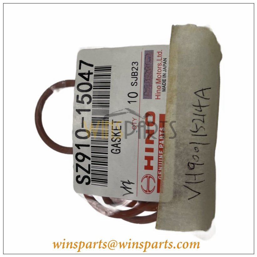 900115214A Injector Gasket O-Ring Hino J05E J08E Kobelco SK200-8 SK210LC-8 SK250-8 SK330-8