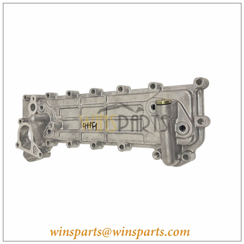 4HF1 Engine Oil Cooler Assembly Isuzu Hitachi