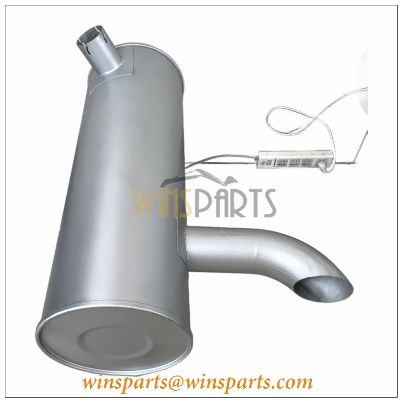 LC12P00014P2 LC12P00014P1 Muffler Silencer Hino J08E Engine Kobelco SK330-8 SK350-8 SK350-9 SK380-8