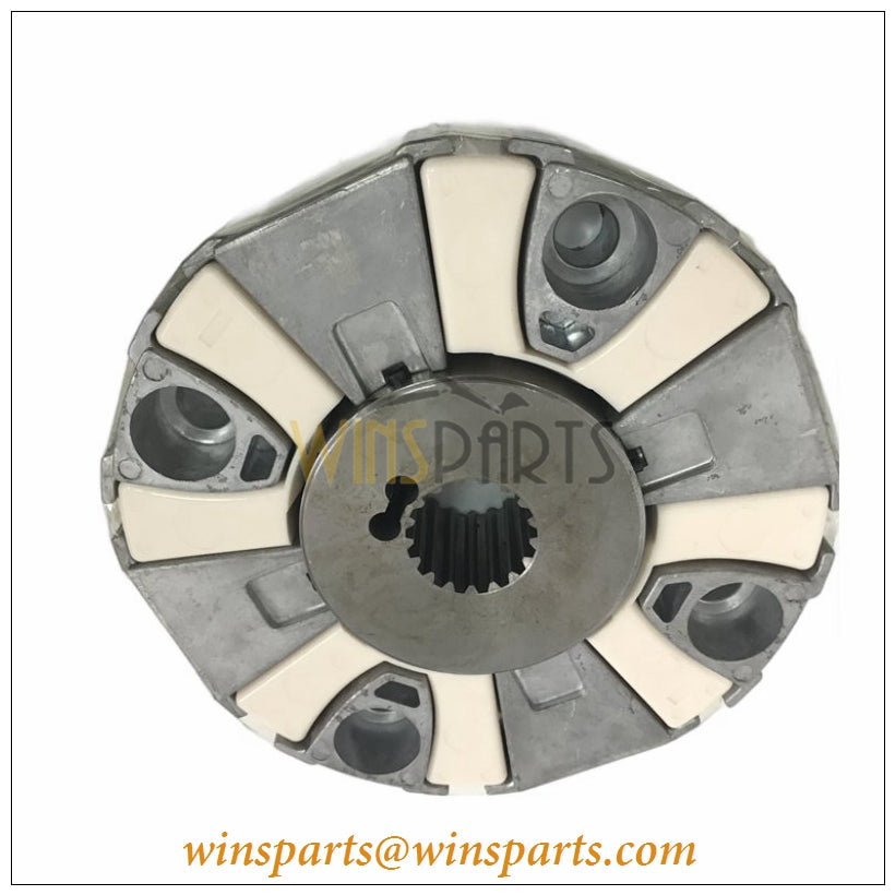 LC30P00007F1 Pump Coupling Assembly with Hub Kobelco SK330LC-6E SK330-6 SK350LC-6E