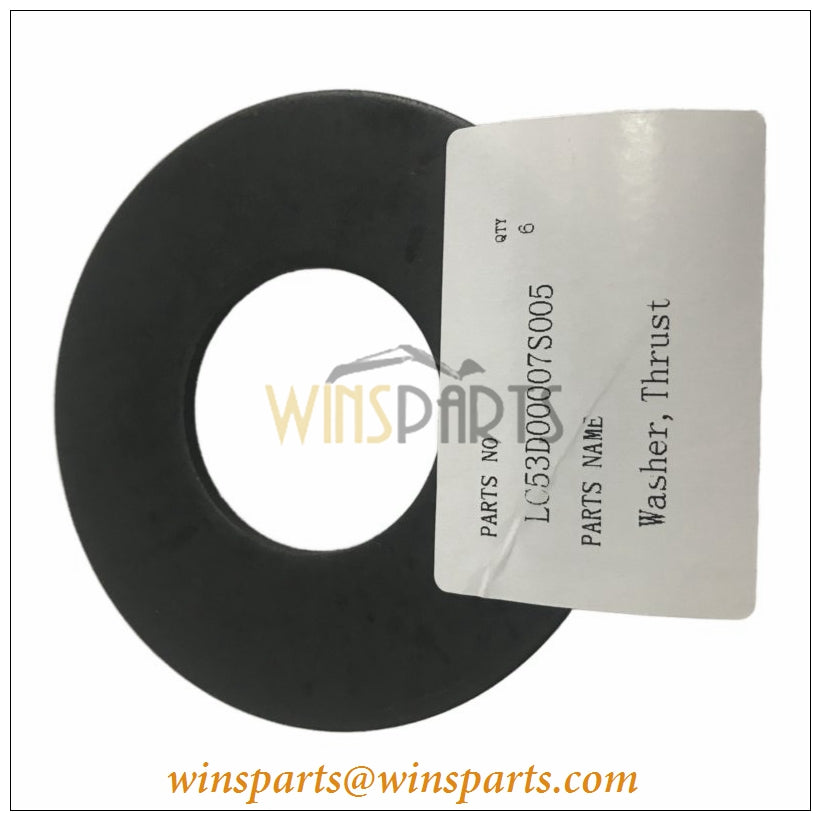 LC53D00007S005 Thrust Washer Travel Gearbox Kobelco SK350-8 SK350-9 SK380-8 SK480-8