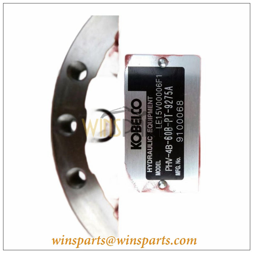 LE15V00002F1 LE15V00006F1 Travel Motor Final Drive Motor Assembly Kobelco SK60-5 SK70SR-2 SK75SR-3 SK80CS-2