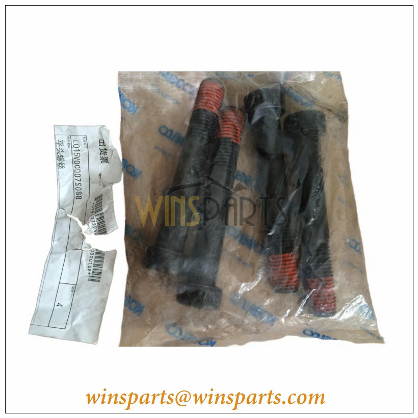 LQ15V00007S088 Capscrew Travel Motor Final Drive Kobelco SK250-9 SK260-9 SK200-9 SK480-8