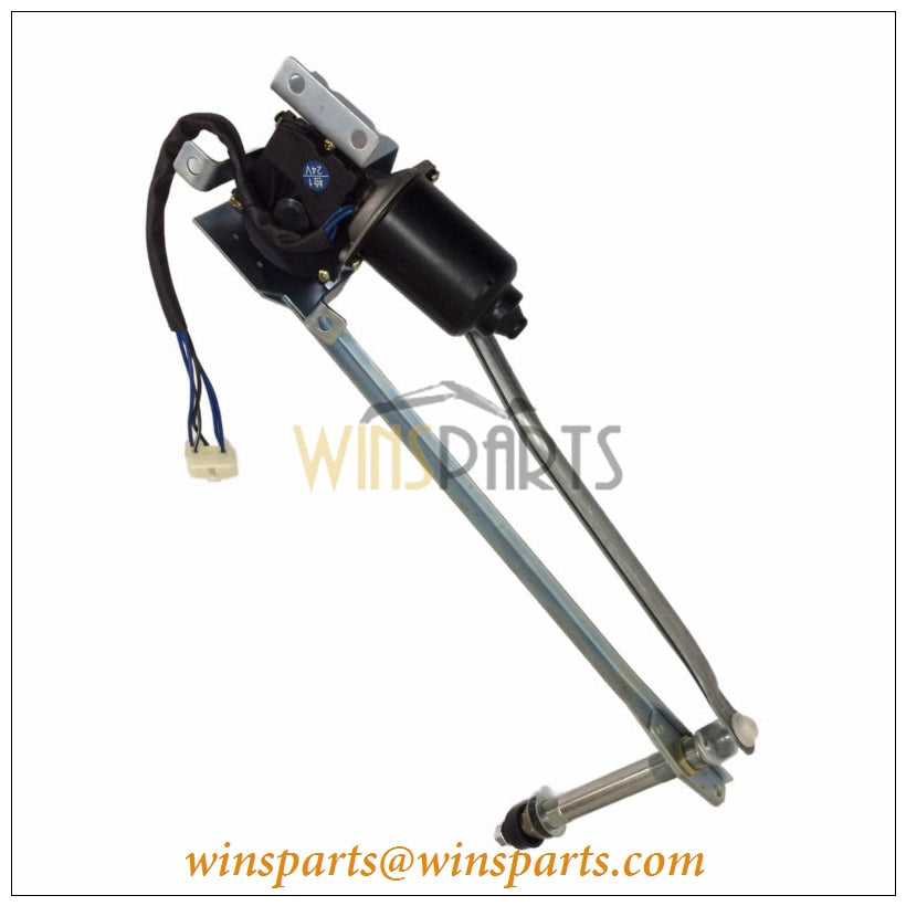 LQ53C00003S001 Wiper Motor Front Windshield Wiper Motor Kobelco SK210-9 SK235SRLC-2 SK260-9 SK295-9