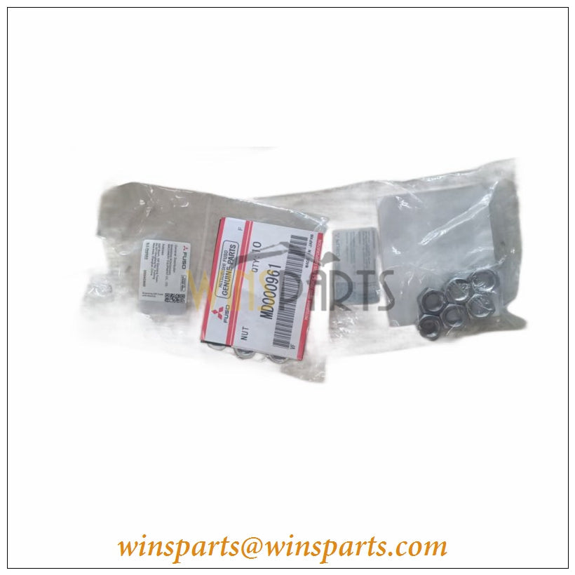 MD000961 Mitsubishi Rocker Arm Adjusting Screw Lock Nut Mitsubishi 4M50 4M50-T Engines