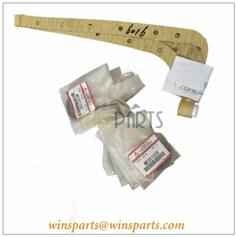 ME051034 ME051300 Mitsubishi 6D22 6D24 SEAT EXHAUST VALVE kobelco SK450-6 sany SY465C 