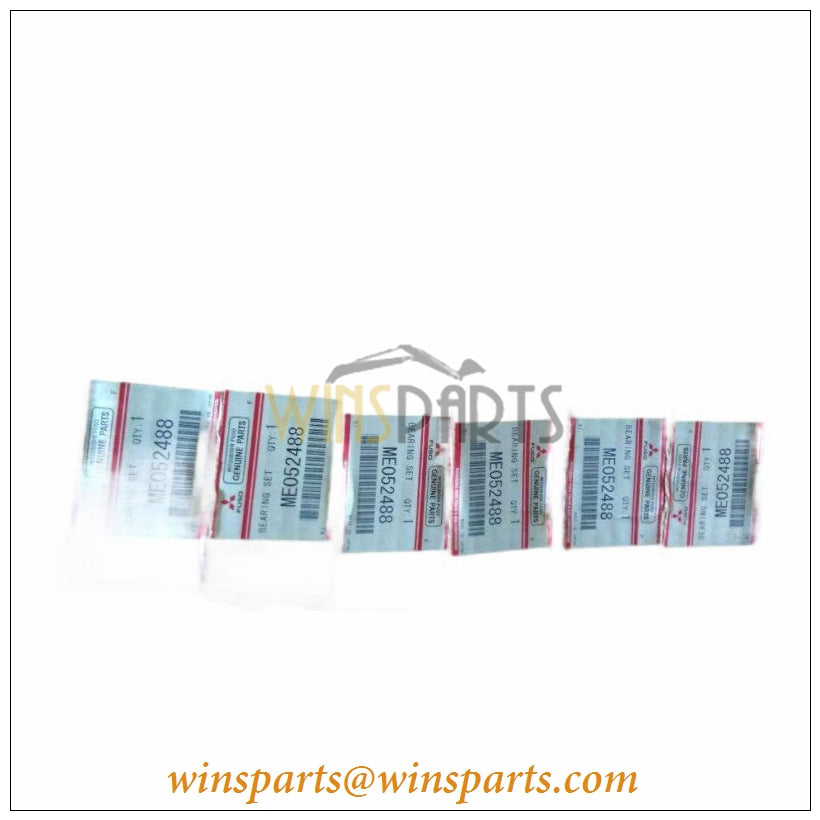 ME052488 VAME052488 Mitsubishi 6D22 6D24 BEARING SET CONNROD KOBELCO SK400LC SK300-2 SK480LC-6E