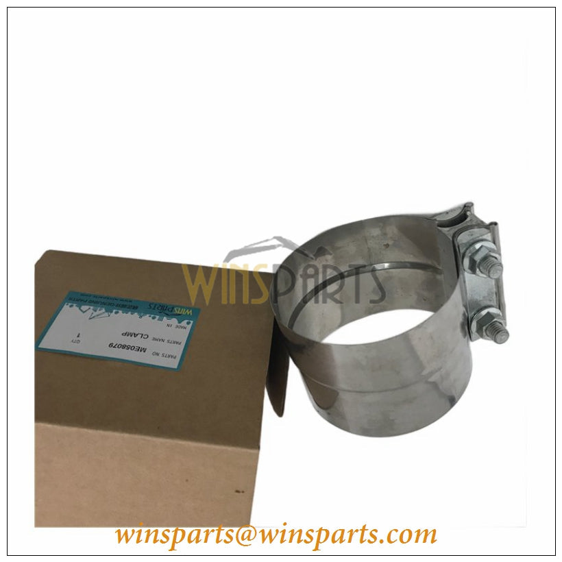 ME058079 VAME058079 Mitsubishi 6D22 6D24 ENGINE muffler ASSY KOBELCO 6D22-T 6D24-TEB 6D22-TC