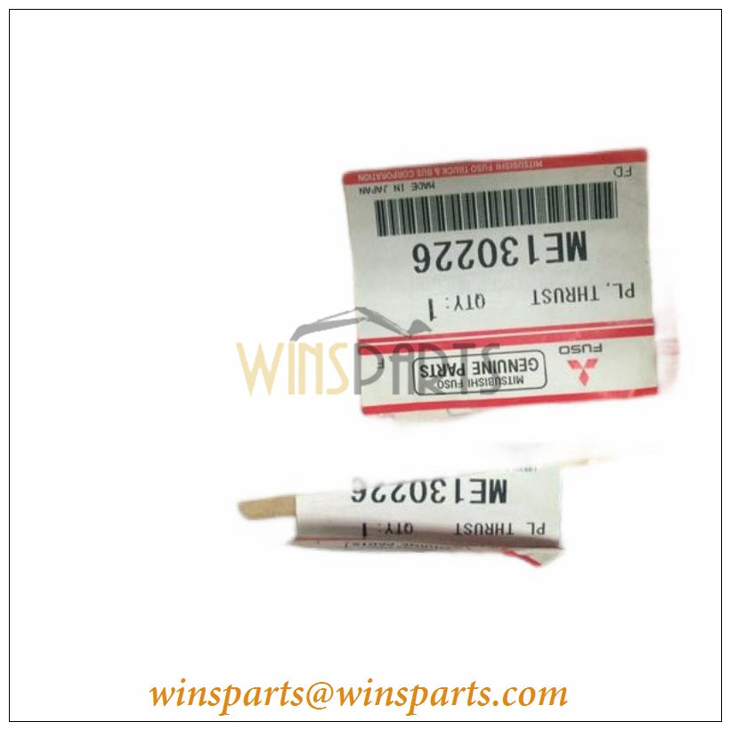 ME130226 Mitsubishi 6D14 6D15 6D16 PLATE CRANKSHAFT THRUST Kobelco SK200 SK230-6