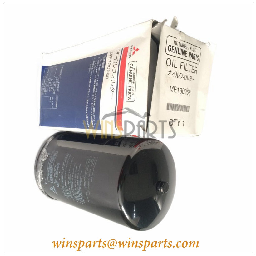 ME130968 Mitsubishi 6D16T 6D16 Oil Filter Mitsubishi 6M60 Engine Fuso Truck
