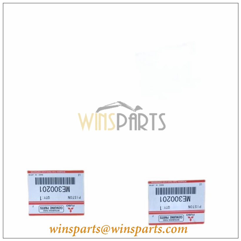 ME300201 Mitsubishi 6D16 6D16T PISTON Kobelco SK210LC-6E SK235SR-1ES SK235SRNLC-1ES S