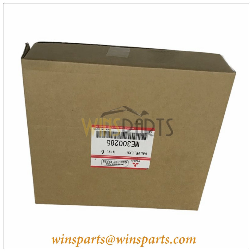 ME300285 Mitsubishi 6D16 6D16T VALVE EXHAUST KOBELCO SK330-6 SK330-6E SK330LC-6E