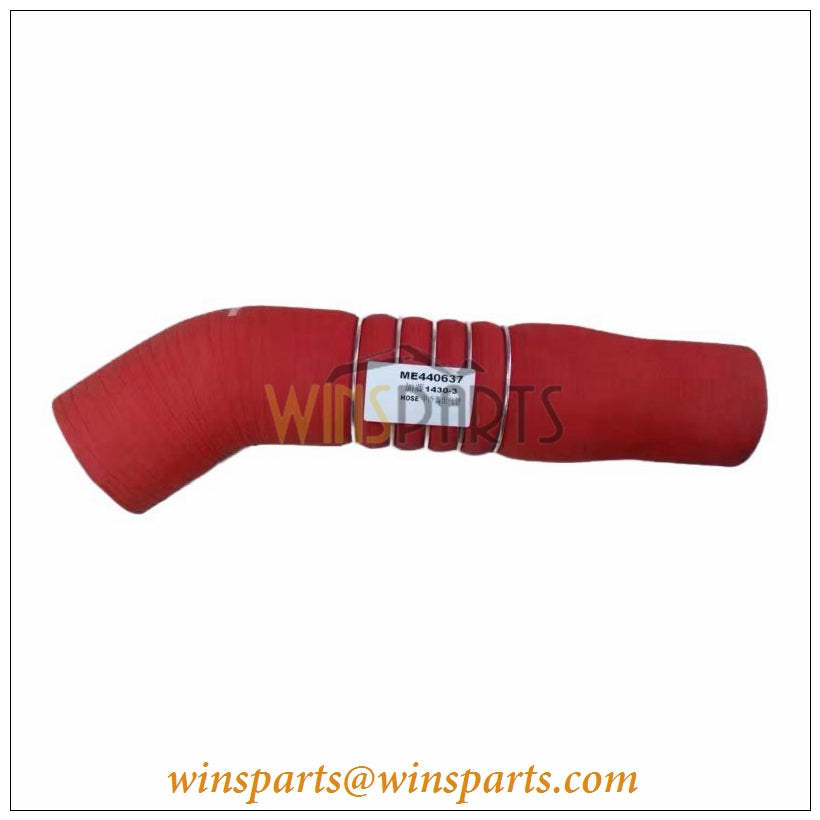 ME440637 Mitsubishi 6D24 6D22 Intercooler Out Hose KATO HD1430-3 