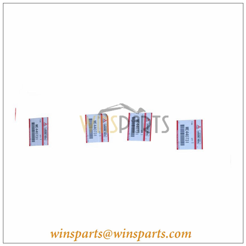 ME440731 Mitsubishi 6D16 6D34 FAN BLADE KOBELCO SK200-6 SK200-6E SK330-6E SK330-6