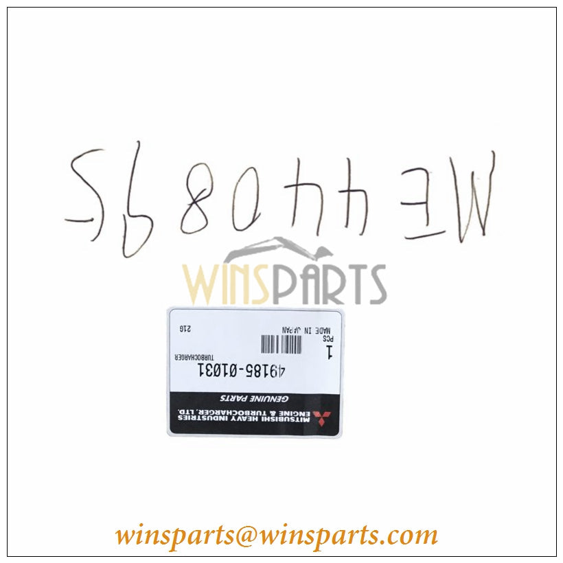ME440895 VAME440895 Mitsubishi 6D34 6D34T 6D34TL TURBOCHARGER Kobelco SK200-6 SK210-6E