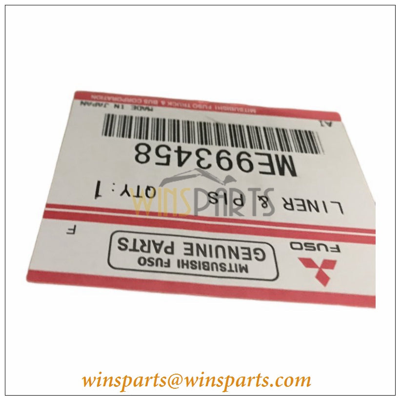 ME993458 Mitsubishi 6D24 6D22 LINER KIT PISTON LINER RING SET Kobelco SK480LC SK480LC-6E