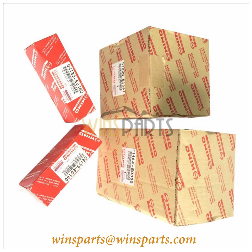 S1146-73200 S1146-73210 S1146-73220 Hino J05E J08E Cylinder Liner Sleeve Kobelco SK200-8 SK210-8 SK250-8 SK350-8 