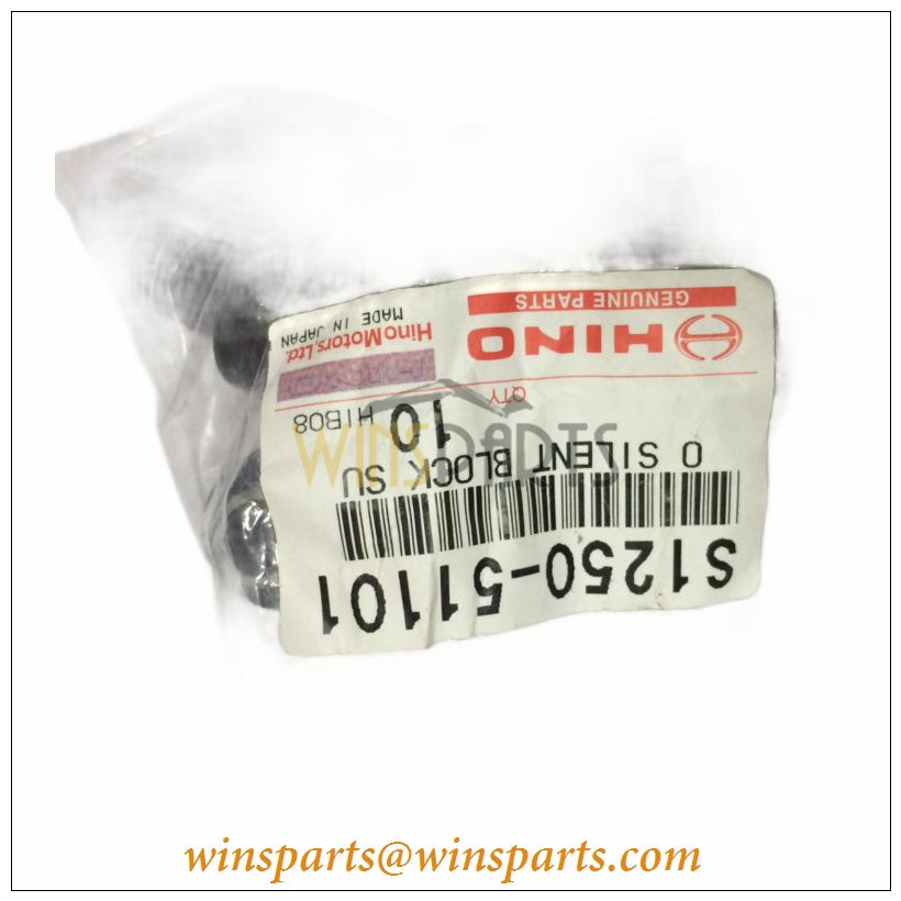 S1301-92080 Hino J05E J08E Silent Block Sub-Assy Rubber Mount Cushion Kobelco SK200-8 SK210-8 SK250-8 