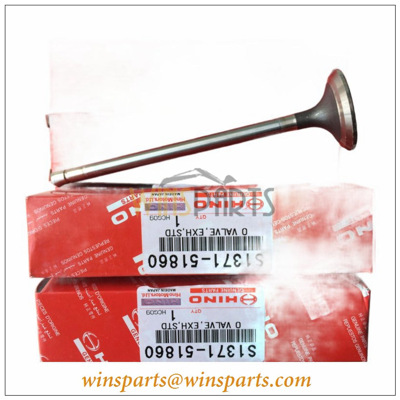 S1371-51860 Hino P11CExhaust Valve Kobelco SK450-8 SK460-8 SK485