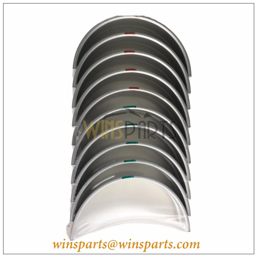 VH117012310A Crankshaft Main Bearing Set STD Kobelco SK200-8 SK210-8 SK250-8 SK260-8