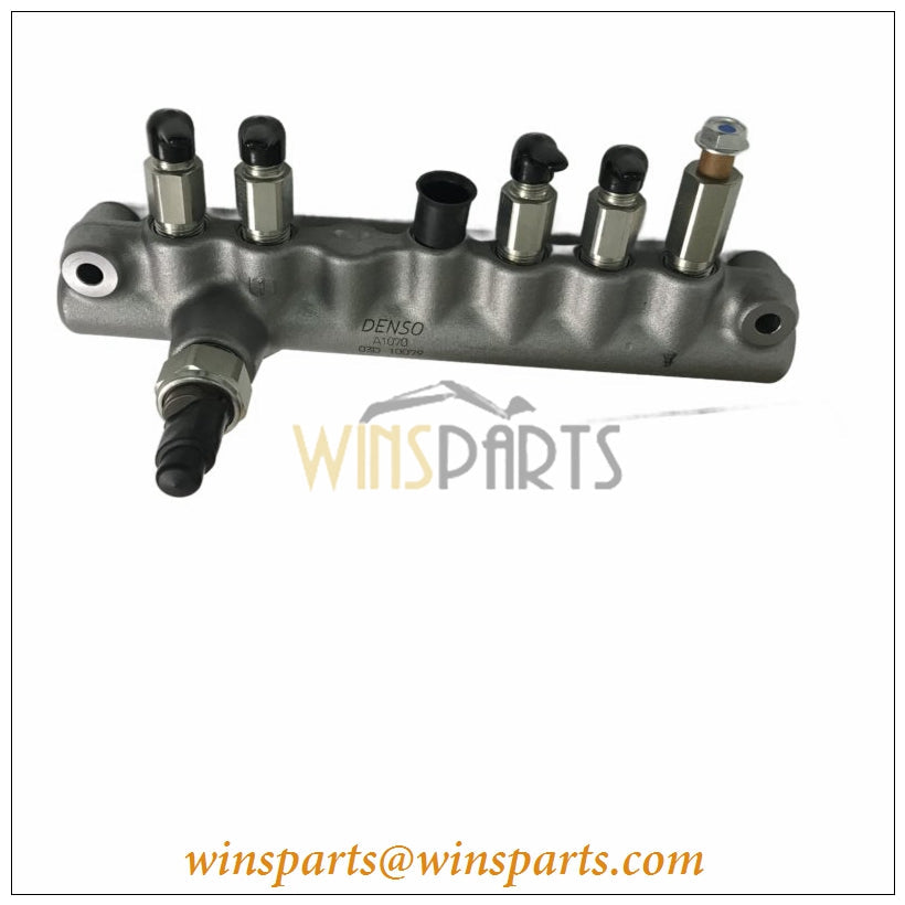 VH227601261A Common Rail Assy High Pressure Fuel Rail Kobelco SK200-8 SK210LC-8 SK250-8 SK260-8