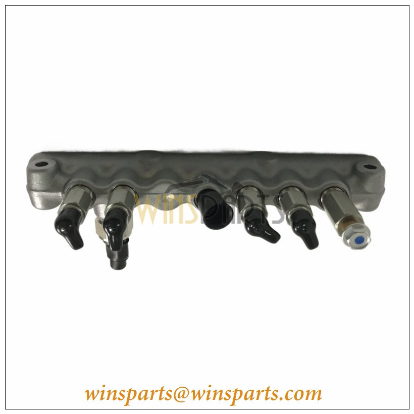 VH23810E0060 Common Rail Assy High Pressure Fuel Rail Kobelco SK200-8 SK210LC-8 SK250-8 SK260-8