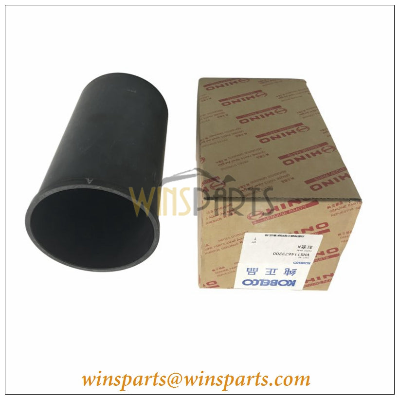 VHS114673200 Cylinder Liner Oversize A Flange 8mm Kobelco SK200-8 SK210-8 SK250-8 SK260-8